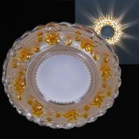 Встраиваемый светильник Reluce  14368-9.0-001LD MR16+LED3W WT+TEA