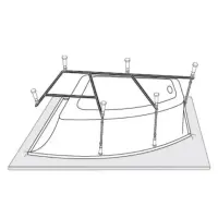 Каркас к ванне Vagnerplast selena 160x100 VPK160100