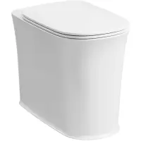 Унитаз приставной Kerasan The New Yorker 561830 белый матовый