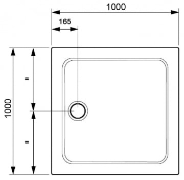 Душевой поддон Jacob Delafon Flight E62462-00