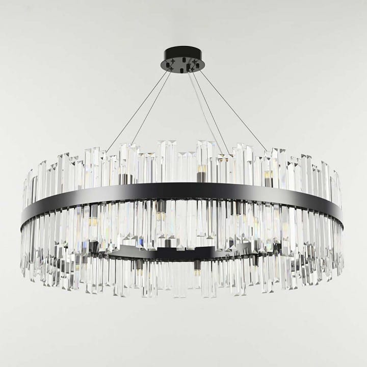 Подвесная люстра Arte Milano Белладжо 440110.960.28.G9.E1 BK