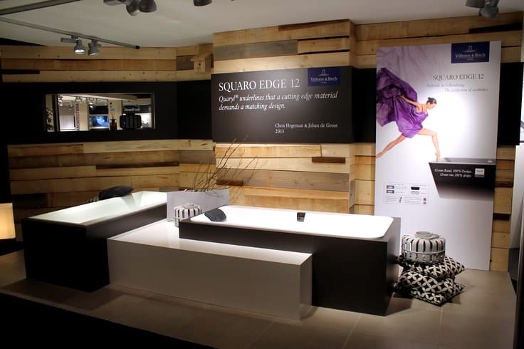 Квариловая ванна Villeroy&Boch Squaro Edge 12 180x80 UBQ180SQE2DV-01