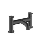 Смеситель для ванны hansgrohe Vernis Blend 71442670 на 2 отверстия матовый черный