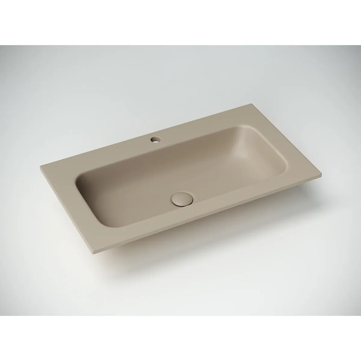 Раковина Ceramicanova Grace CN7012MC 81x45,7 см, накладная, капучино матовый
