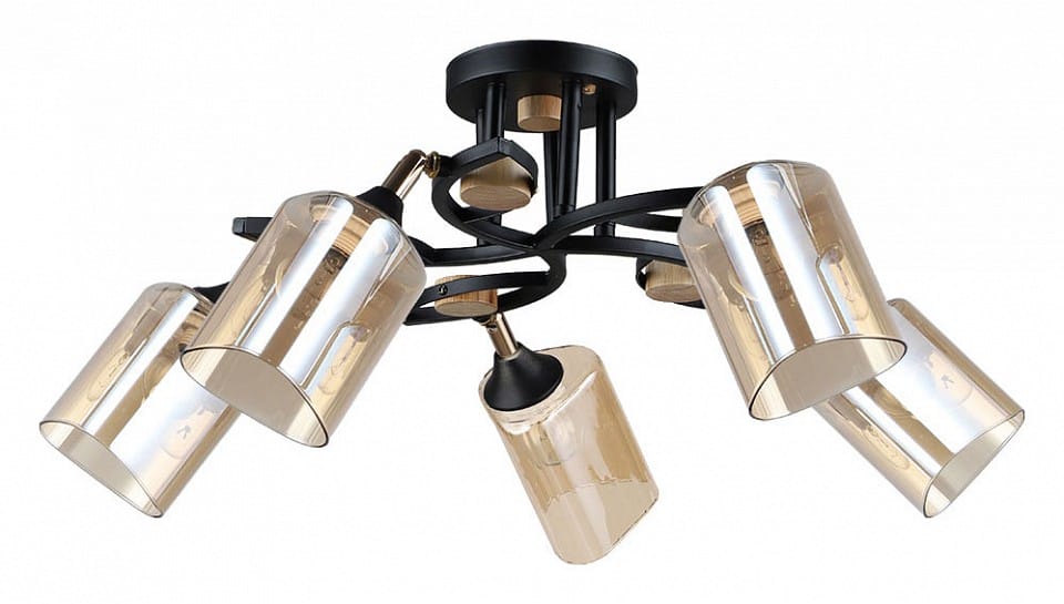 Люстра на штанге Arte Lamp Glamore A5076PL-5BK