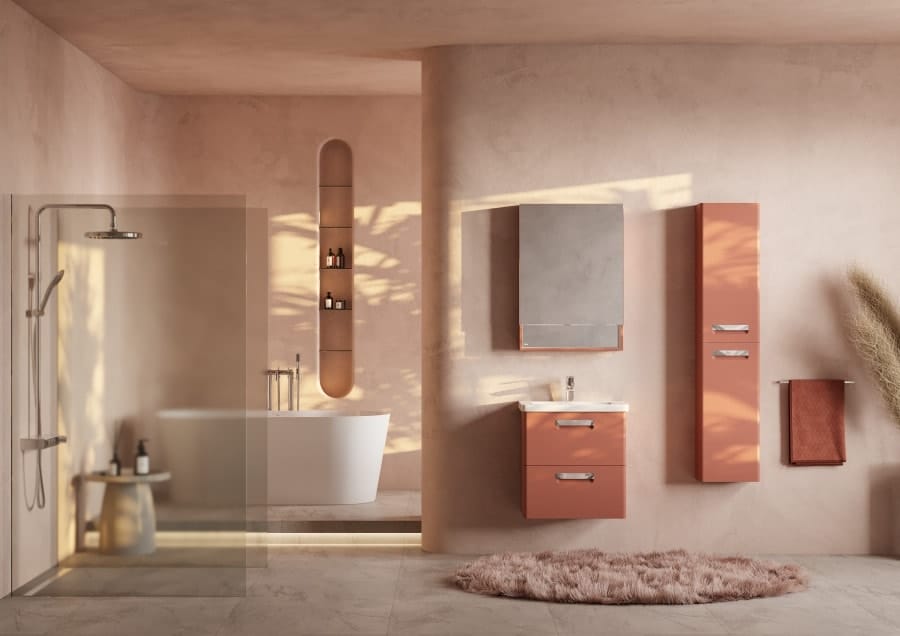 Шкаф-пенал Roca Gapl R ZRU9307844 терракота