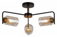 Люстра на штанге ILLUMICO IL8248-3COU-79 BK GD