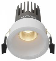 Встраиваемый светильник Maytoni Technical Омут DL123-10W-3K-W