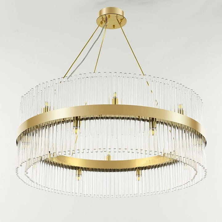 Подвесная люстра Arte Milano Бари 430110.800.16.G9.B1 GD