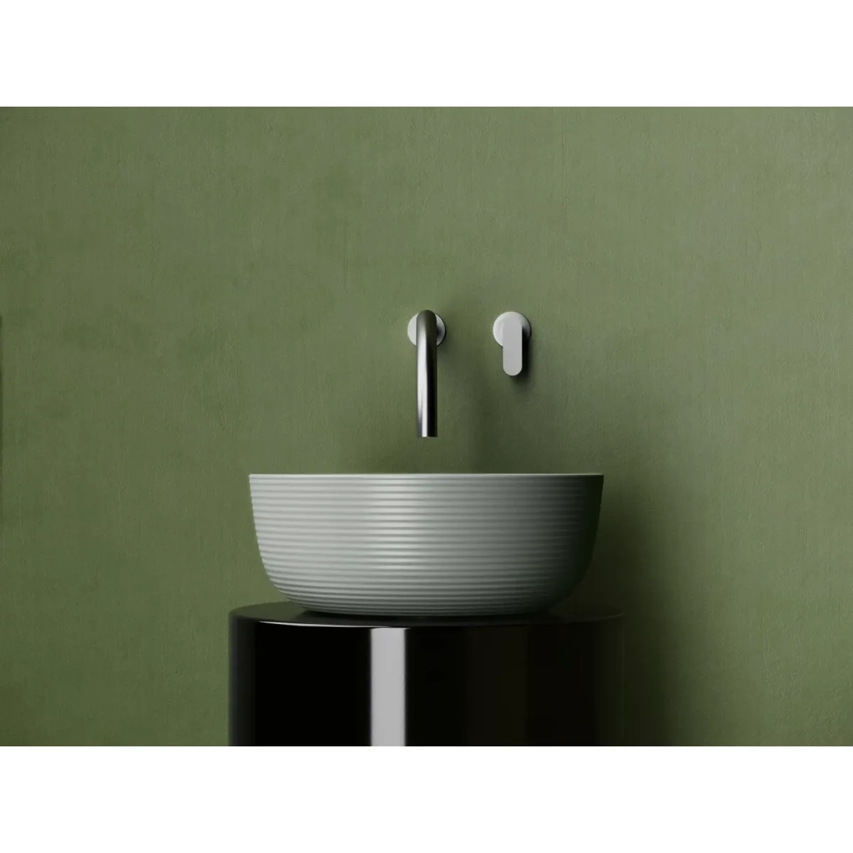 Раковина-чаша Ceramica Nova Element CN6073MH 35,6x35,6 см, накладная, антрацит матовый