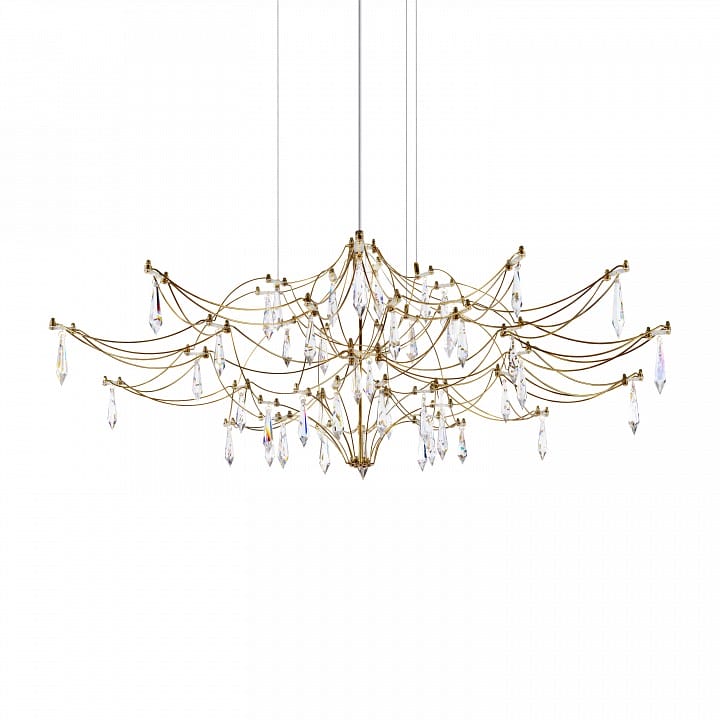 Подвесная люстра Loft it Mira 10587/1000 Gold Asfour