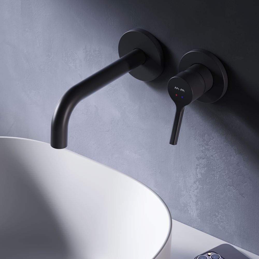 Смеситель для раковины AM.PM X-Joy F85B72622 черный матовый