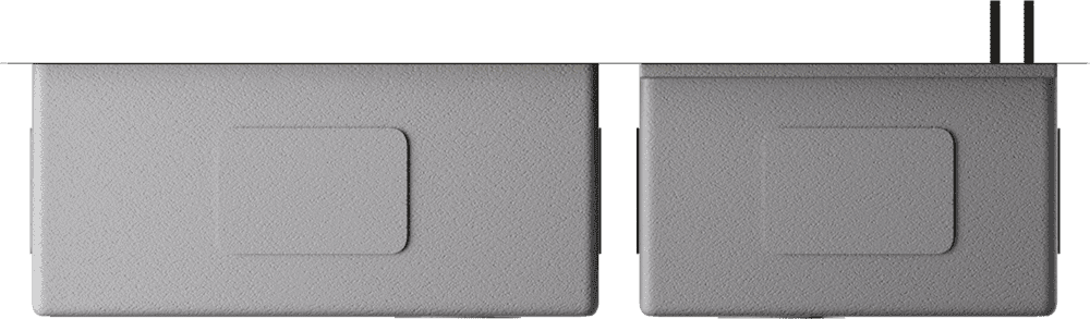 Кухонная мойка Omoikiri Akisame 86-2 Side 4997047 графит