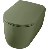 Подвесной унитаз Kerasan Nolita 531411 зеленый