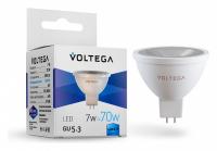 Лампа светодиодная Voltega Софит (Sofit) GU5.3 линзованный (Lens) GU5.3 7Вт 4000K 7063