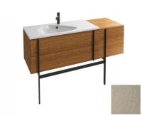 Тумба под раковину 145 см Jacob Delafon Nouvelle Vague EB3037RU-NR2 коричневая кожа
