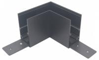 Соединитель угловой L-образный для треков накладных Lightstar Uno Pro 509127P
