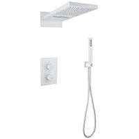 Душевой комплект Abber Weiss Insel AF8052W белый