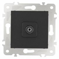 ТВ-розетка без рамки Arte Milano am-203 203.43-1.black