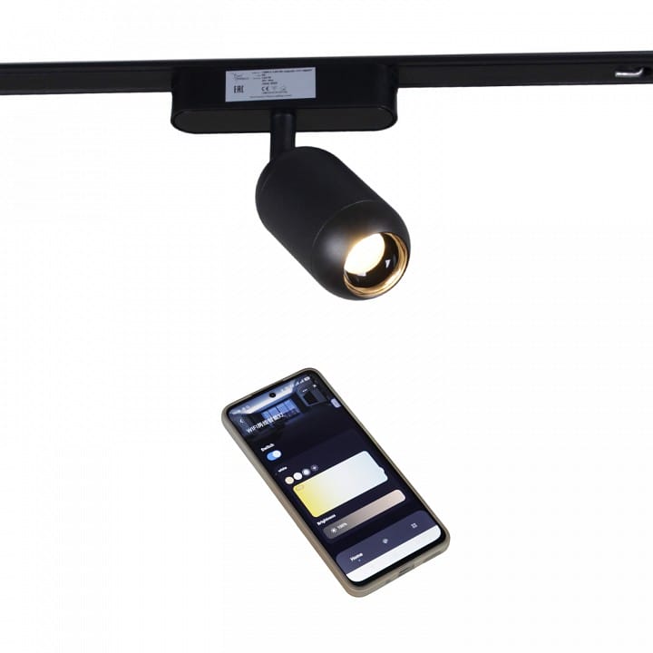 Светильник на штанге Reluce 13009 13009-9.3-001UR magnetic Led7W BK CCT+SMART