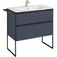 Тумба под раковину Roca Domi 80 ZRU9307868 синий матовый