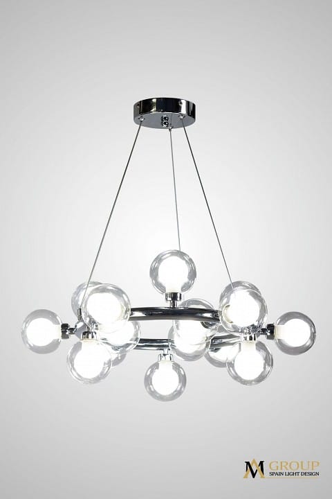 Подвесная люстра AM-Group AM470 AM470 D500 CHROME