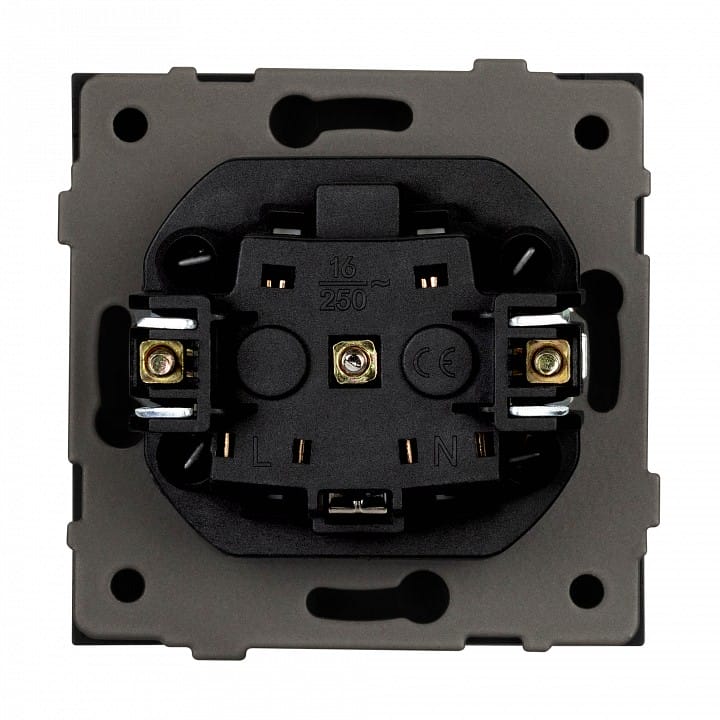 Розетка с заземлением, без рамки Arlight SCT-TENDO 054079
