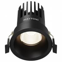 Встраиваемый светильник Maytoni Technical Омут DL117-15W-4K-B