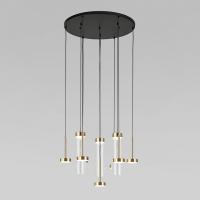 Подвесная люстра Eurosvet Quarzo 301102 LED латунь