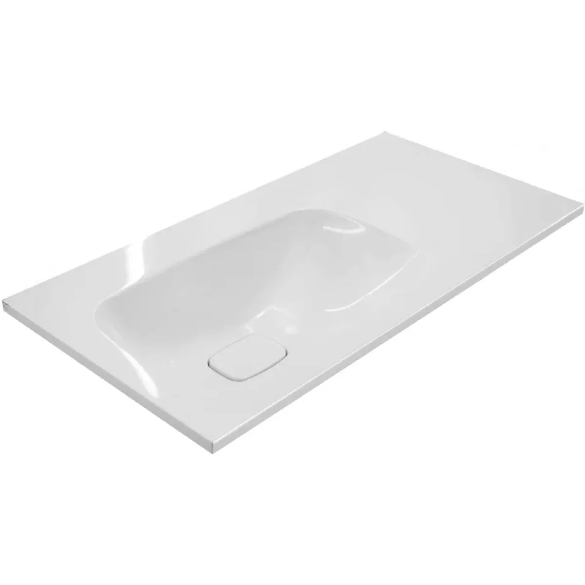 Раковина Misty Барселона ФР-00003411 90,2x45,2 см L, накладная, белый