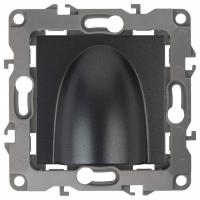 Розетка для вывод кабеля без рамки Эра Эра 12 12-6003-12