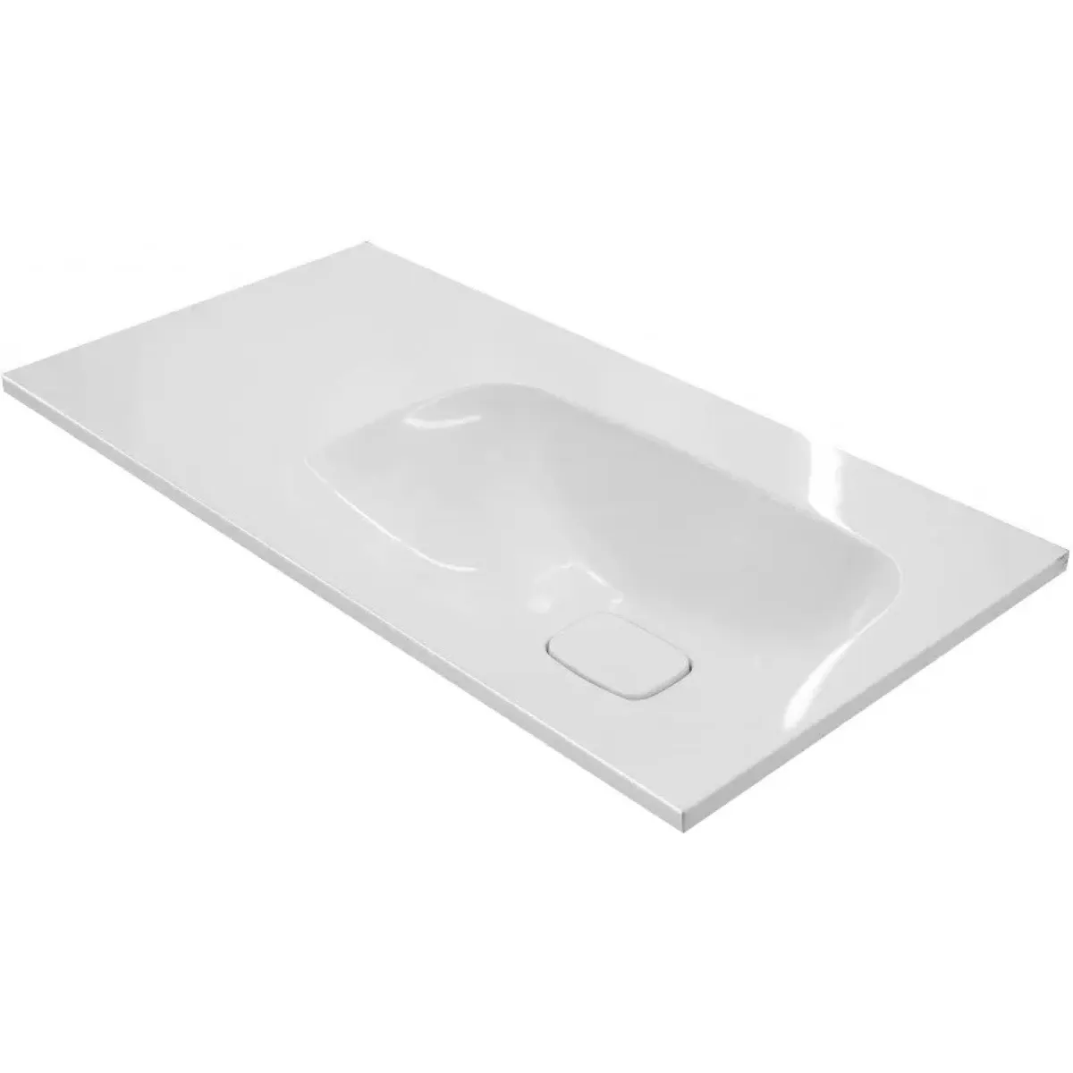 Раковина Misty Барселона ФР-00003478 90,2x45,2 см R, накладная, белый