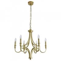 Подвесная люстра Newport DANIELA 3456/С brass