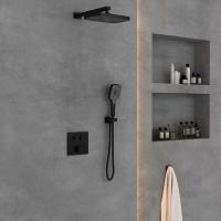 Душевой комплект Vincea VSFW-4211MB матовый черный