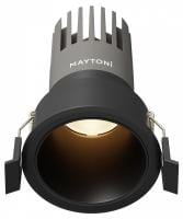 Встраиваемый светильник Maytoni Technical Омут DL116-10W-3K-B