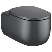 Унитаз подвесной Roca Beyond 3460B7640 безободковый, оникс матовый