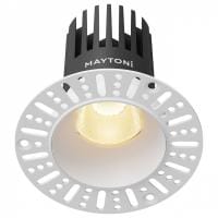 Встраиваемый светильник Maytoni Technical Омут DL121-15W-2.7K-TRS-W
