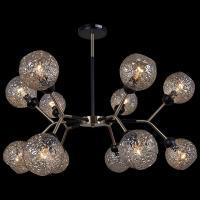 Люстра на штанге ILLUMICO IL0268-12PSQ-79 BK AB