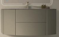 Тумба под раковину Cezares Eden 100 55069 темно-серая матовая