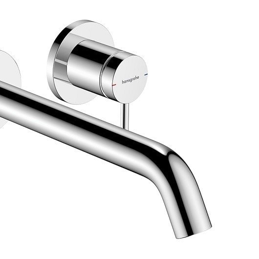 Смеситель для раковины hansgrohe Tecturis S 73351000 с донным клапаном