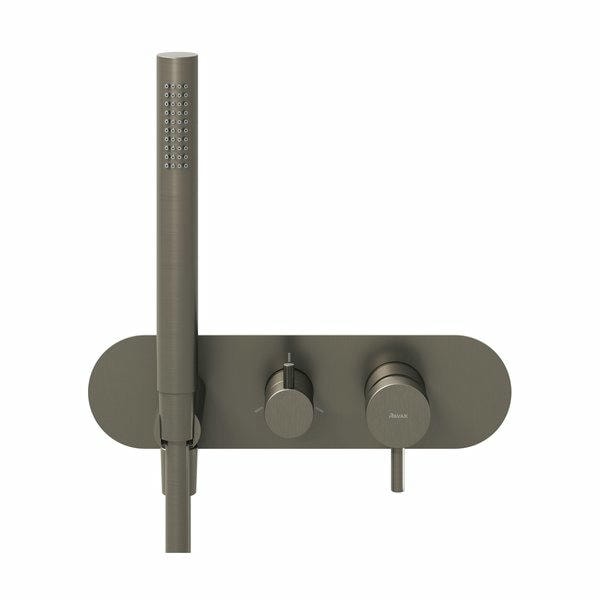 Смеситель для душа Ravak Espirit X070319 с лейкой графит матовый