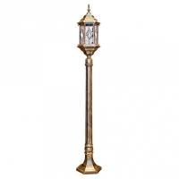 Наземный высокий светильник Feron Витраж с ромбом 11348