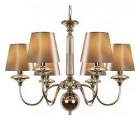 Подвесная люстра iLamp Rolling P2406-6 Nickel