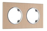 Рамка на 2 поста Arte Milano am-502.11 502.11-2.shampan