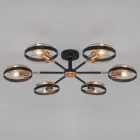 Люстра на штанге Eurosvet Gallo 70121/6 черный