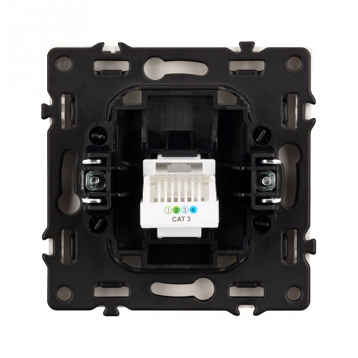Розетка телефонная RJ-11 без рамки Arlight NOBE 054302(1)