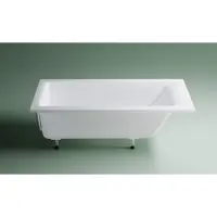 Ванна из литьевого мрамора Astra-Form Нейт 01010046+08010053 170x75 см, белый