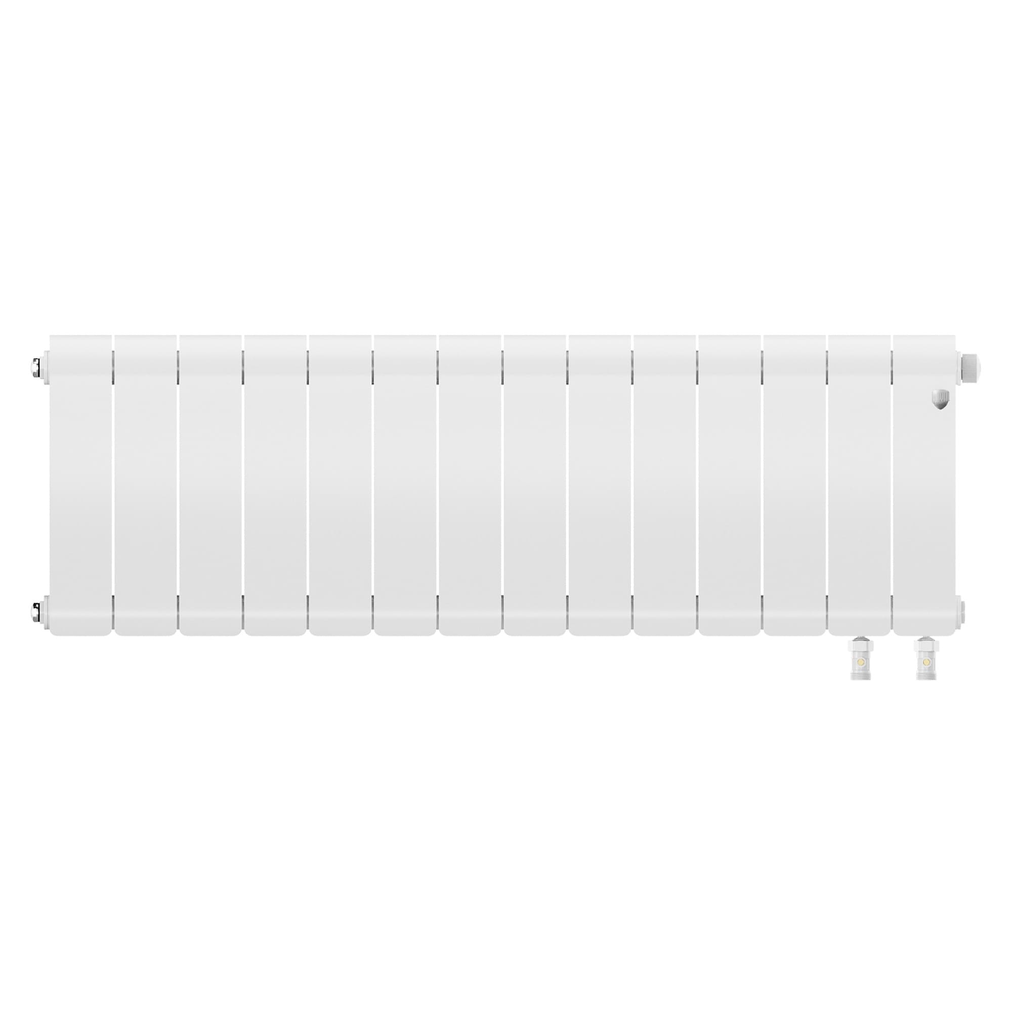 Радиатор биметаллический Royal Thermo Infinity 300 Bianco Traffico VR80 - 14 секц.