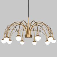 Люстра на штанге Eurosvet Ragno 90030/10 LED золото