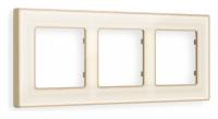 Рамка на 3 поста Ambrella Volt Arctic AF580343